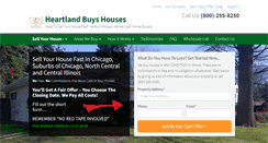 Desktop Screenshot of heartlandbuyshouses.com